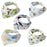 5 PCS/Lot Baby Bibs Bandana