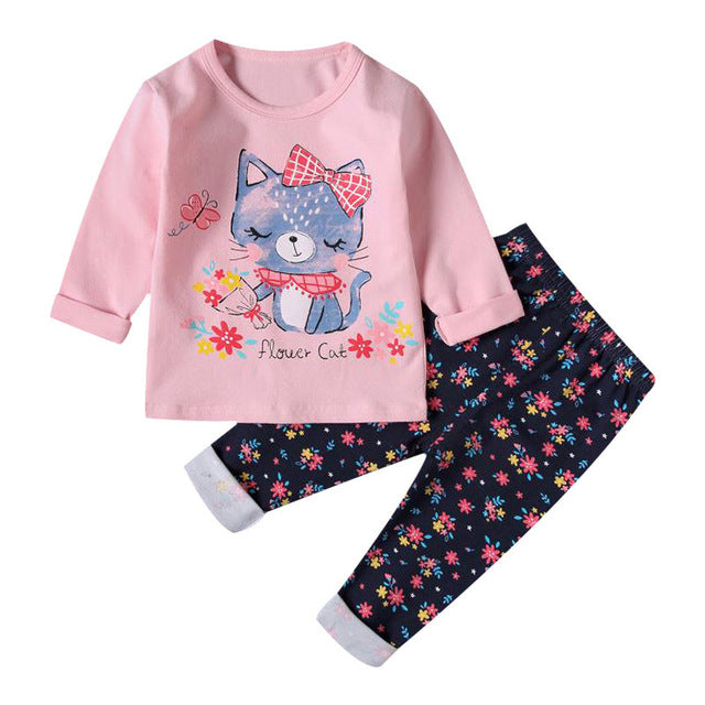 SAILEROAD Baby Girls Pyjamas
