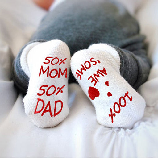 Cute Sentences Infant Baby Socks