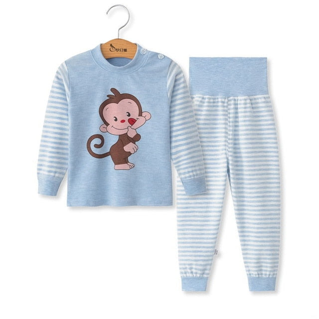 Children Pajamas 2pc Long Sleeve Pyjamas