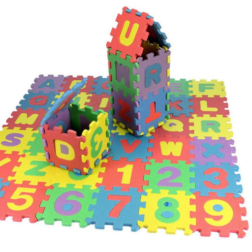 Alphabet Numerals Kids Rug Baby Play carpets