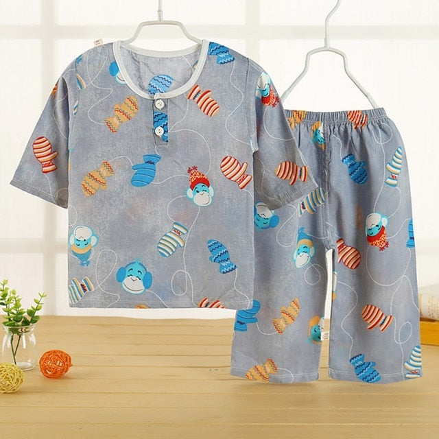 baby Kids Clothes Boys Girls Pyjamas