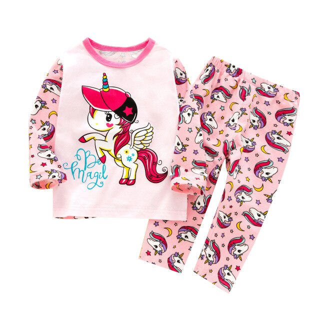 SAILEROAD Children's Unicorn Pyjamas