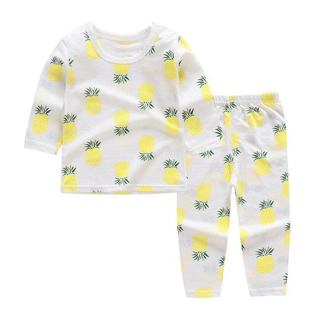 Spring Autumn 2piece Sets Pyjamas