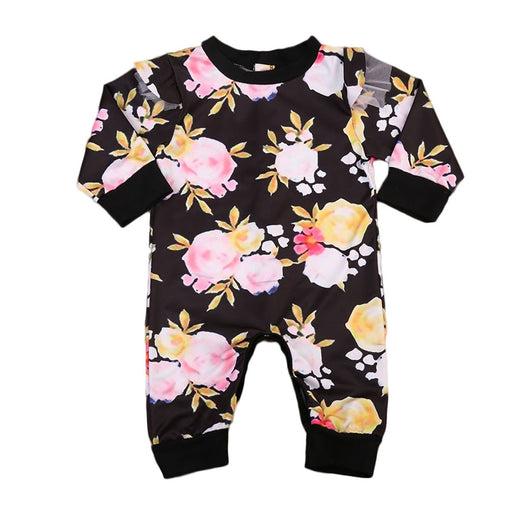 Baby Girl Floral baby romper