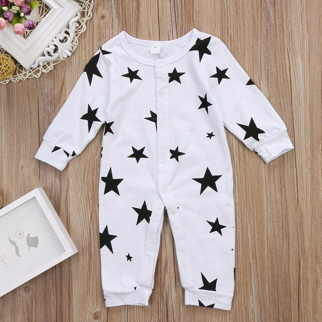 Newborn Baby Clothes Star baby romper