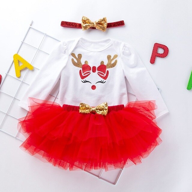 Christmas Festival Newborn Baby Girl Baby Christmas Festival
