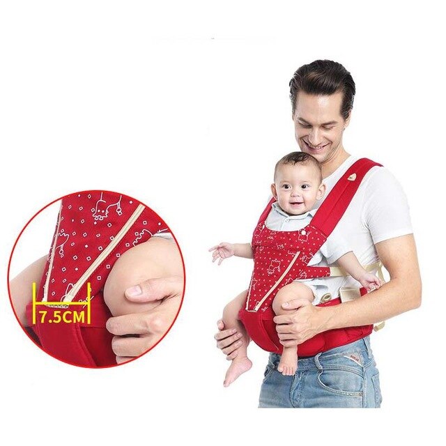 Two-in-One Baby Waist Double shoulder belt