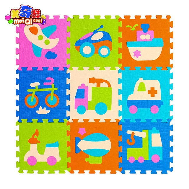 Children's soft developing crawling carpets