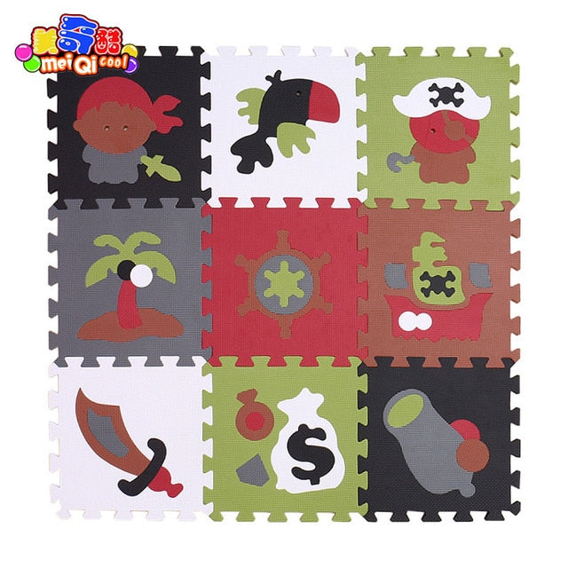 Children's soft developing crawling carpets