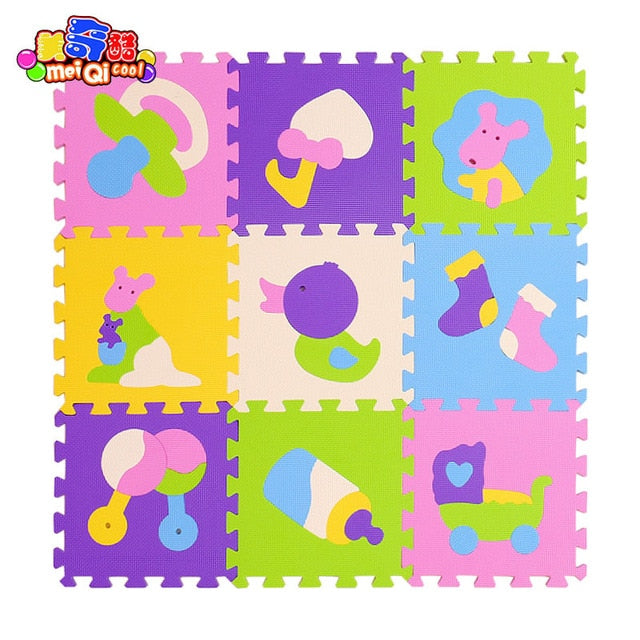 Children's soft developing crawling carpets