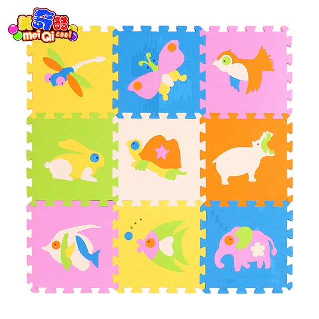 Children's soft developing crawling carpets
