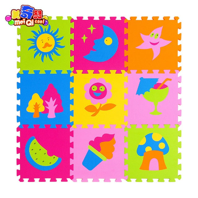Children's soft developing crawling carpets