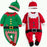 Christmas Clothing Set Cotton Baby Christmas Festival