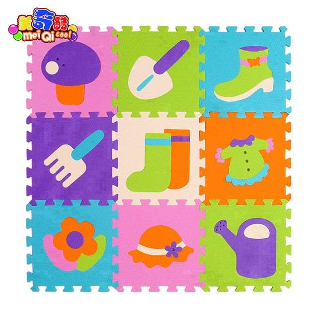 Children's soft developing crawling carpets