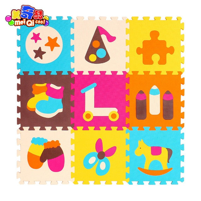 Children's soft developing crawling carpets