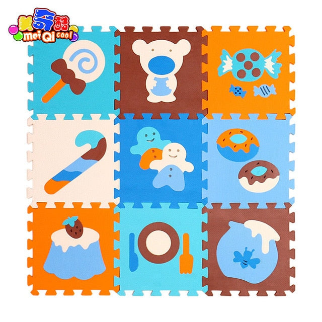 Children's soft developing crawling carpets