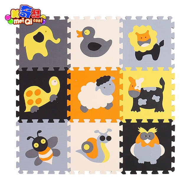 Children's soft developing crawling carpets