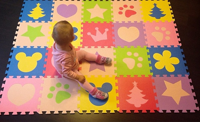 Children's soft developing carpets