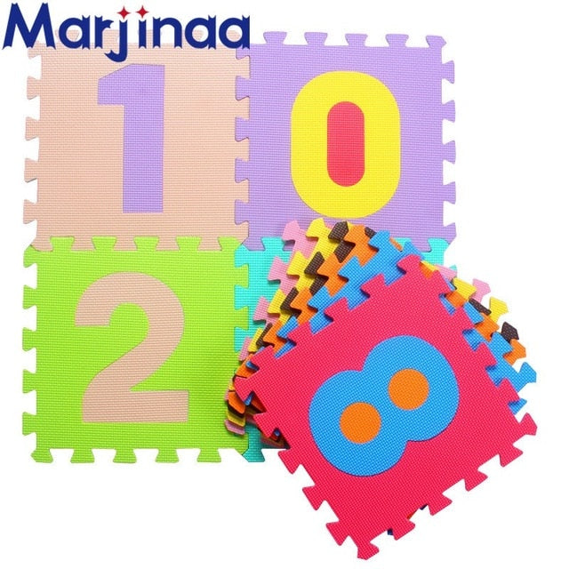 Children's soft developing carpets