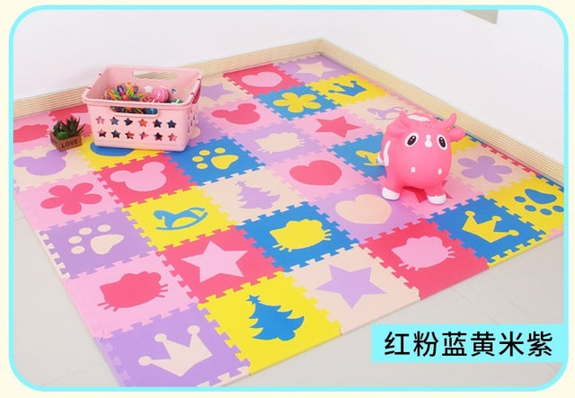 Children's soft developing carpets