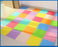 Children's soft developing carpets
