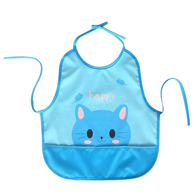 Newborn Cartoon Waterproof Aprons