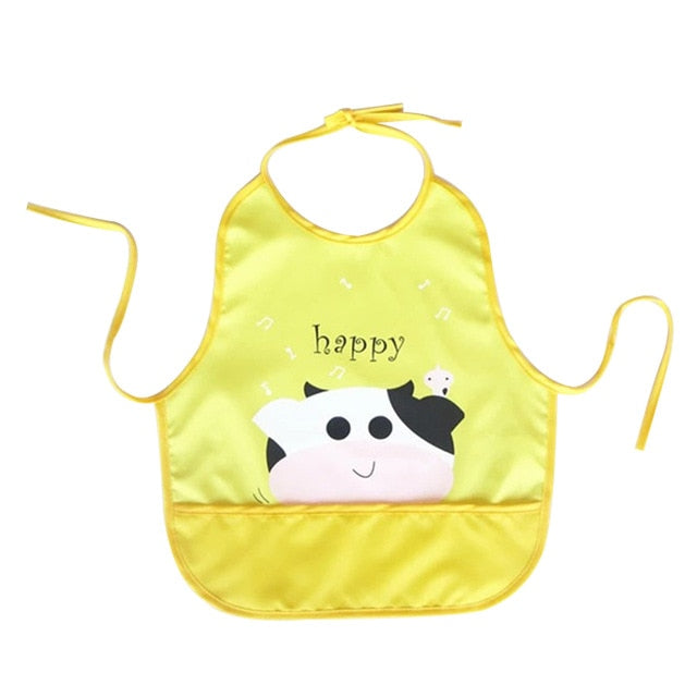 Newborn Cartoon Waterproof Aprons