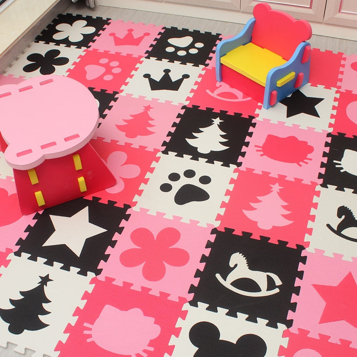 Children's soft developing carpets