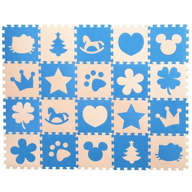 Children's soft developing carpets
