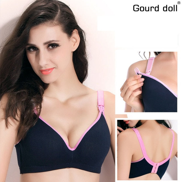 Breastfeeding Cotton Nursing Bra