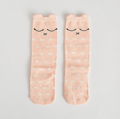 1 Pair Unisex Lovely Cute Cartoon Fox Kids baby Socks