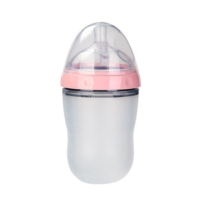 150\250ml Food Grade Silicone Feeding Bottle