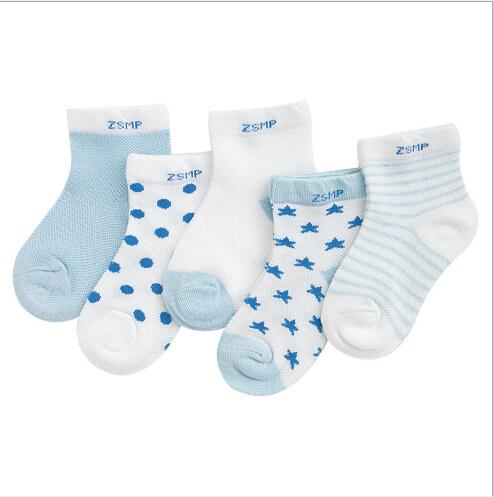 0-3 Year 5 Pairs Pack wholesale baby socks
